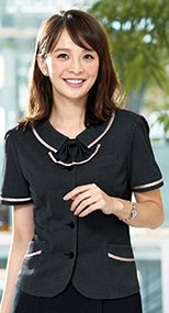オーバーブラウス(リボン取り外し可能) 9326540
