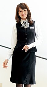 マーメイドスカート ストライプ 9351702