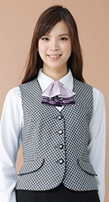 S-03991 03999 SELERY(セロリー) ベスト チェック 9903991