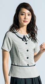 S-50340 50341 SELERY(セロリー) セロリーNo.1売上!清涼感あるボーダーのオーバーブラウス 99-S50340