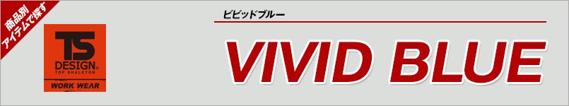 作業服TSデザイン|ビビッドブルー