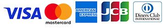 VISA,MASTER,AMERICAN EXPRESS,JCB,Diners Club