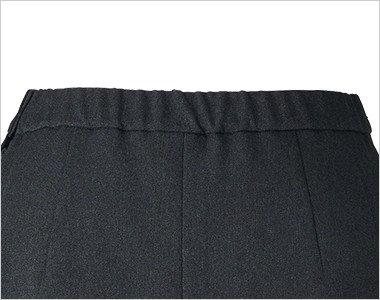 後ろウエストゴム仕様。4cmのアジャスト分量がサイズ変化に柔軟に対応します。