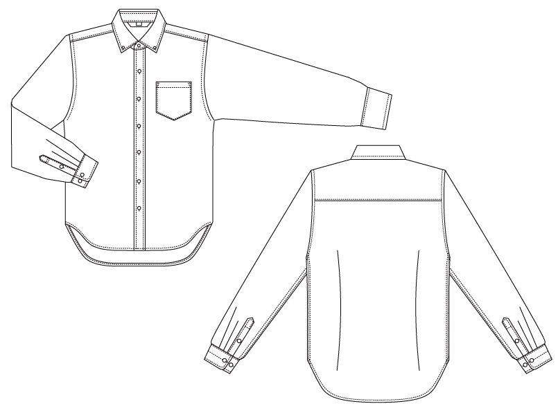 ハンガーイラスト・線画