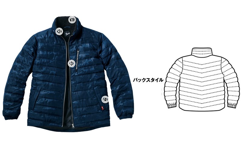 自重堂Jawin58500 商品詳細・こだわりPOINT