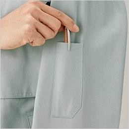 左袖 ペン差し