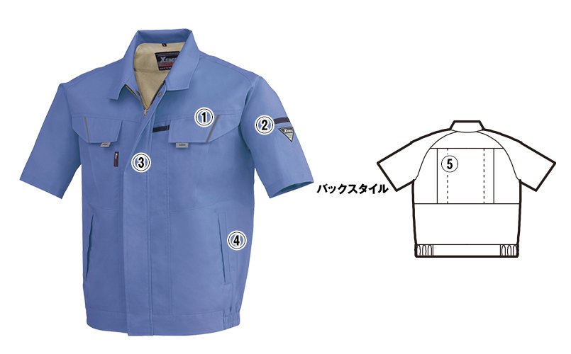 ジーベック 7561 商品詳細・こだわりPOINT