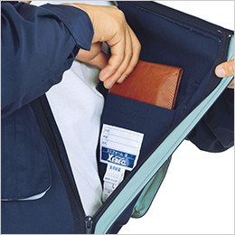 左胸 内ポケット