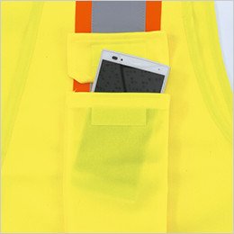 左胸 マチポケット