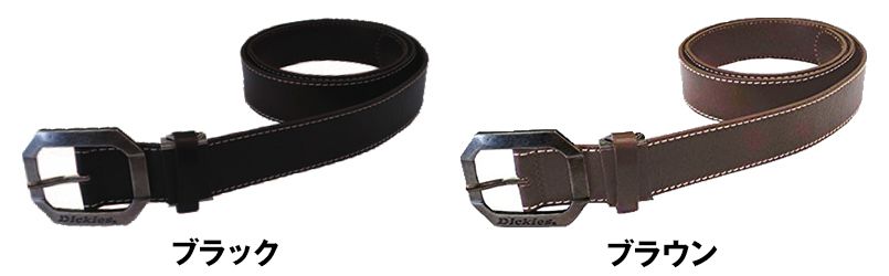 D-3679 Dickies 本皮ベルト 色展開
