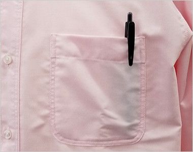 AZ7822 アイトス カナディアンクリーク 長袖T/Cオックスシャツ(男女兼用) ポケット付き