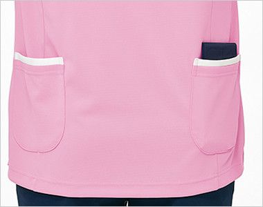 UZL3042 ルコック チュニック(女性用) 手を入れやすい斜めカットのポケット付き