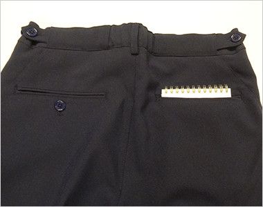 MZ-0088 ミズノ(mizuno) ストレッチパンツ(男性用)ストレートシルエット アジャスター仕様 股下マチ ヒップポケット付き