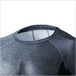 自重堂 58214 JAWIN 防寒・裏起毛コンプレッション すっきりとした丸首仕様