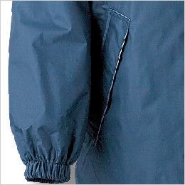 7250 カジメイク エントラント(R)使用レインスーツII(男女兼用) 両脇ポケット付、袖口ゴム仕様