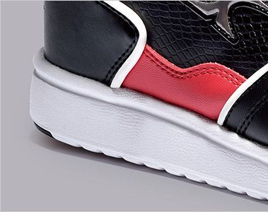 ジーベック 85115 ミッドカットセフティシューズ ミッドカット 樹脂先芯 疲れにくく耐久性もある仕様