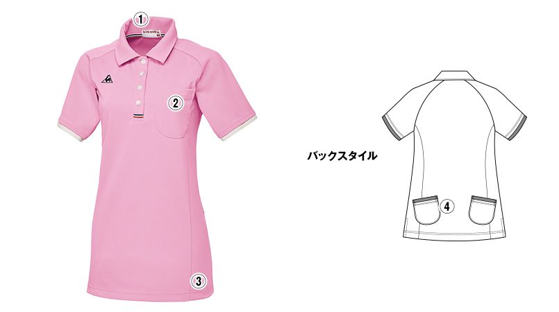 UZL3042 ルコック チュニック(女性用) 商品詳細・こだわりPOINT