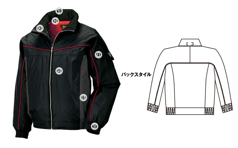 ジーベック 602 防水防寒ブルゾン 商品詳細・こだわりPOINT