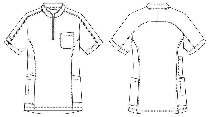 MZ-0170 ミズノ(mizuno) ニットシャツ(男女兼用) ハンガーイラスト・線画