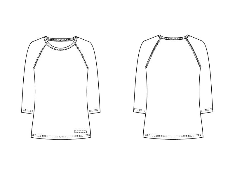 LI5097 ナガイレーベン(nagaileben)Tシャツ インナー オールシーズン対応(男女兼用) ハンガーイラスト・線画